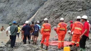 म्यान्मारको  रत्न खानीमा पहिरोले पुरिएर कम्तीमा ११३ जनाको मृत्यु