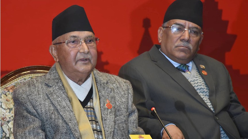 नेकपाका दुई अध्यक्षबीच ‘वान टु वान’ छलफल जारी राख्दै स्थायी कमिटी बैठक सुरु गर्ने सहमति