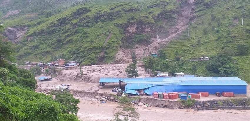 सिन्धुपाल्चोक बाढी अपडेट : दुई जनाको शव भेटियो , १८ बेपत्ता
