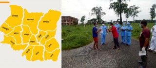  प्रदेश एकमा कोरोना जितेर एकै दिन ३३ जना घर फर्किए