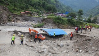 जम्बु बाढीमा बेपत्ता १७ जनाको खोजी तीव्र