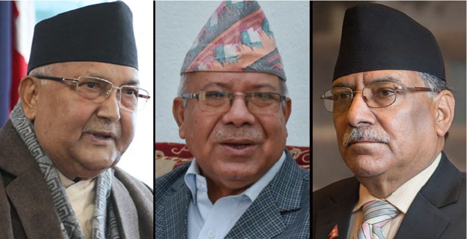 बालुवाटार छलफलः प्रधानमन्त्रीबाट राजीनामा दिन ओलीलाई प्रचण्ड र माधव नेपालको आग्रह