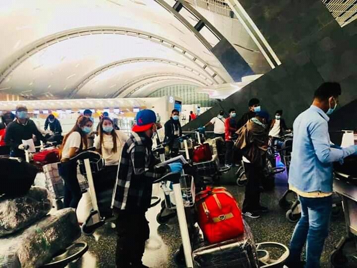 कतारमा समस्यामा परेका १५० जना स्वदेश फिर्ता