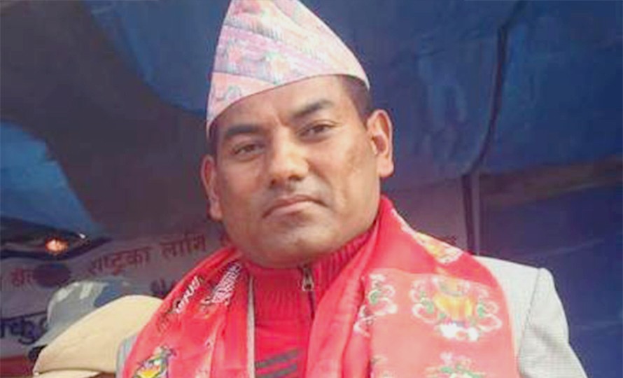 रामेछापको लिखु तामाकोशी गाउँपालिकाका अध्यक्ष खड्का पक्राउ