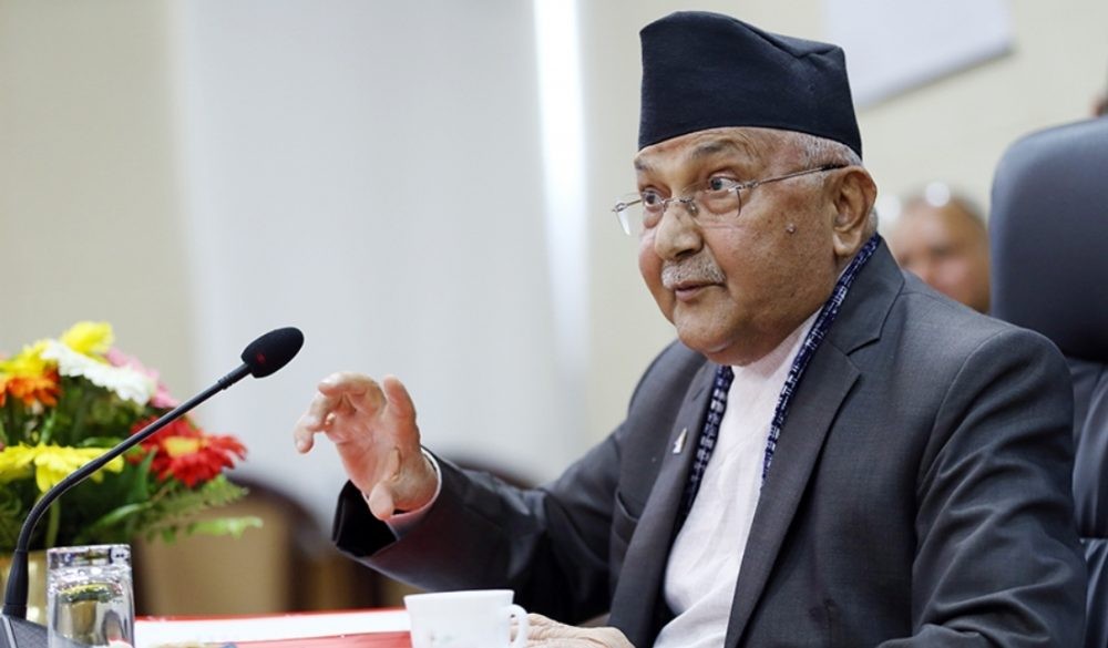 केपी ओली झुकेपछि नेकपा विभाजनबाट जोगियो