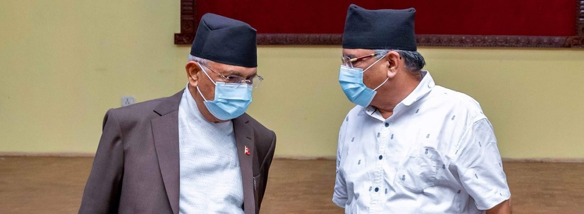 ओलीले प्रचण्डलाई भने, ‘मन्त्रिपरिषद् पुनर्गठनको अधिकार मेरो हो, हस्तक्षेप नगर्नुहोस्’