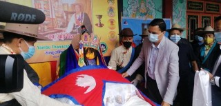 कीर्तिमानी पर्वतारोही शेर्पाको राष्ट्रिय सम्मानका साथ अन्त्येष्टि