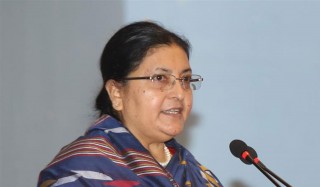 विद्युतीय ऊर्जाको प्रयोगमार्फत मुलुकलाई आत्मनिर्भर बनाऔं : राष्ट्रपति