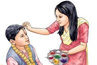भाईटीका लगाएसँंगै  तिहार सम्पन्न, बालगोपालेश्वर मन्दिरमा दिदीबहिनी नहुनेहरूले लगाए टीका, आन्दोलनमा दिवंगत सहभागी प्रति श्रद्धाञ्जली अर्पण गर्दै जेन–जी पुस्ताद्वारा  सामूहिक भाइटीका (खासखबर)
