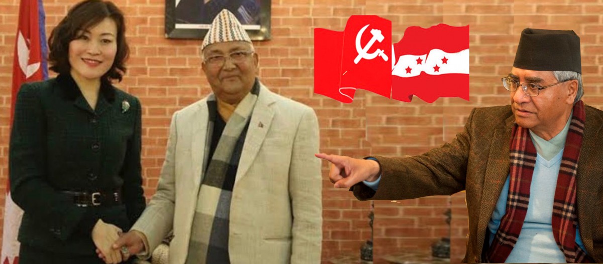 विवादमा चीन : नेकपामा हस्तक्षेप, कांग्रेससँग झगडा