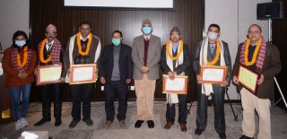 दुई पत्रकार ‘सेजन अवार्ड’द्वारा सम्मानित