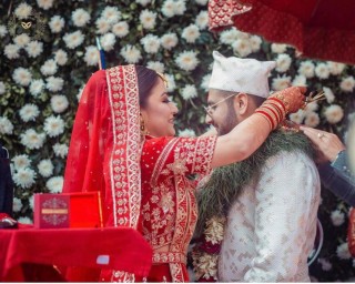 विहे गरिन् स्वेताले, विहेको अघिल्लो रात लेखेकी थिइन् यस्तो स्टाटस