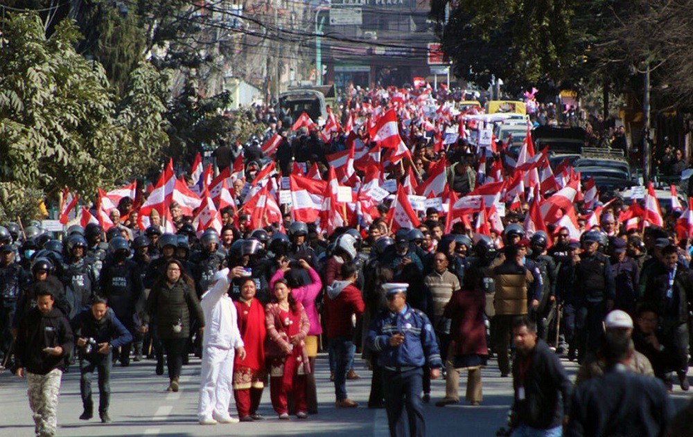 काँग्रेसले आज सबै स्थानीय तहमा प्रदर्शन गर्ने, केन्द्रीय नेताले सम्बोधन गर्ने