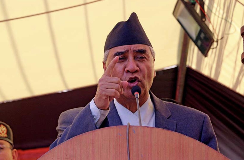 ओली भारतको टाङमुनि छिरिसकेः देउवा