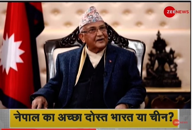 ओलीले भारतीय मिडियासँग भने, ‘भारत र चीनबीचको विवाद नेपालको लेनादेनाको विषय होइन’ (भिडियोसहित)