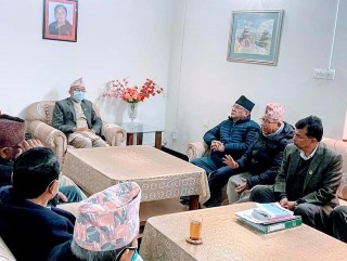 प्रचण्ड–माधव समूह निर्वाचन आयोगमा, गरे पार्टी आधिकारिकता दाबी (तीन तस्बिरसहित) !
