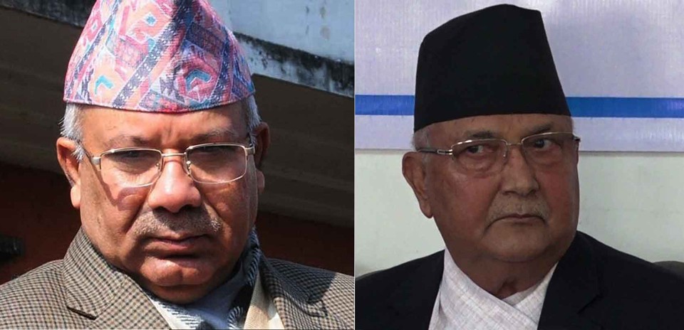 ओलीले डाकेको संसदीय दलको बैठकमा नेपालपनि सहभागी हुने सम्भावना