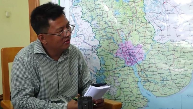 म्यानमारमा जारी हिंसाकै क्रममा बीबीसीका पत्रकार थुरा पक्राउ