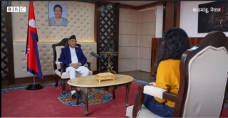 प्रधानमन्त्रीले बिबिसी हिन्दीसँग भने, ‘नेपाल सुरक्षित नभइ भारत जोगिँदैन’ (भिडियोसहित)