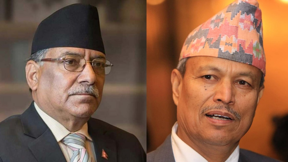 प्रचण्डलाई रावलको जवाफ, ‘एमाले फुटाउने षडयन्त्रविरूद्ध उभिएको हुँ’ (विज्ञप्तिसहित)