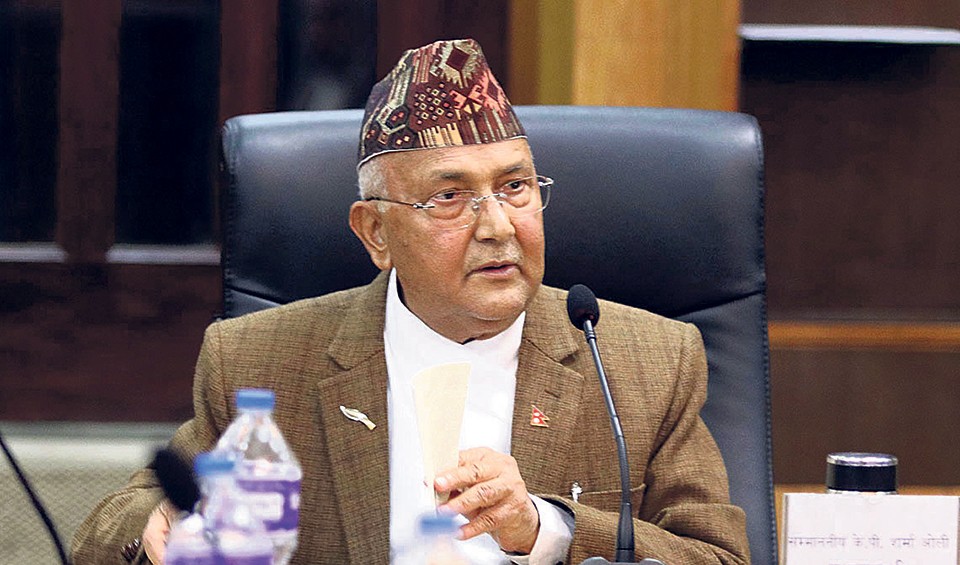 सरकारले संविधान मिच्दा पनि मिडिया चुप लागे : ओली