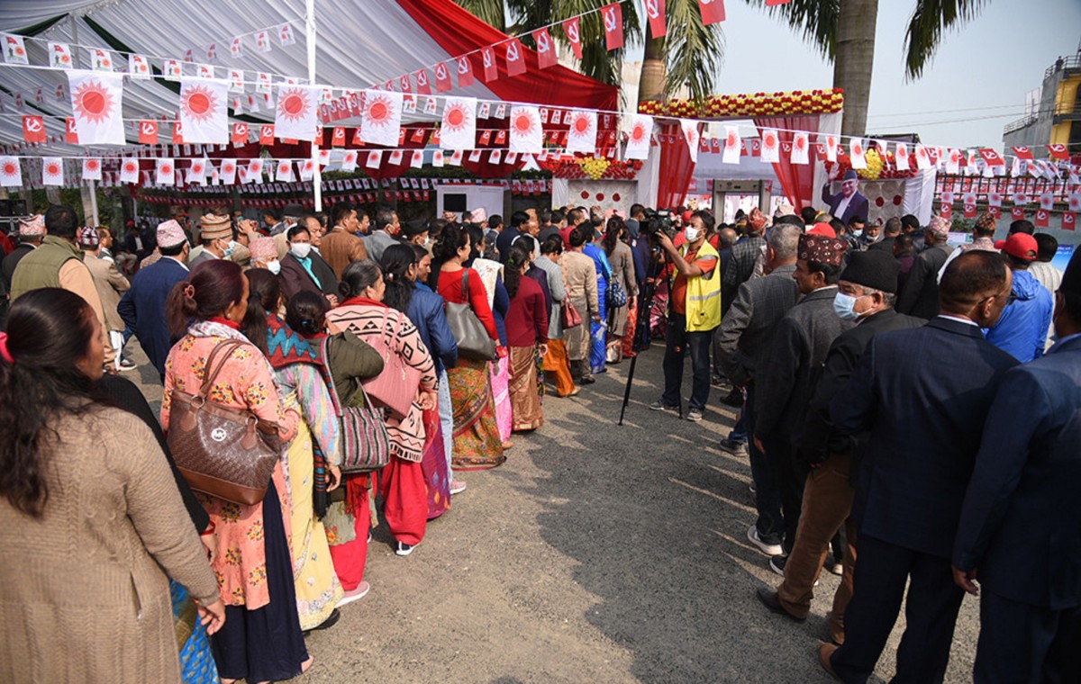 एमाले महाधिवेशनको बन्द सत्र सुरु