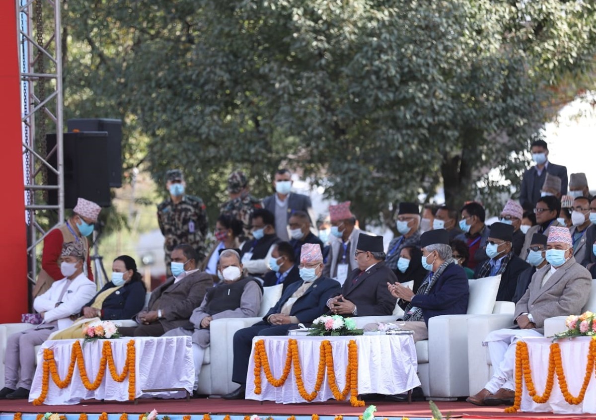 काँग्रेसको १४ औं महाधिवेशन औपचारिक रुपमा उद्घाटन