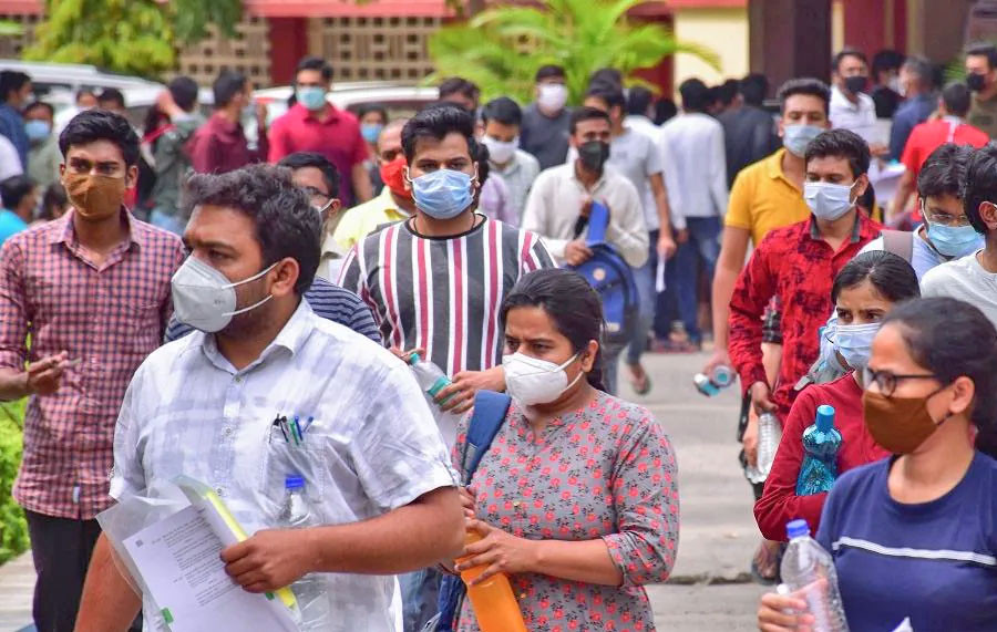 भारतमा कोरोना संक्रमित दर १ हप्तामा ५ गुणाले बृद्धी
