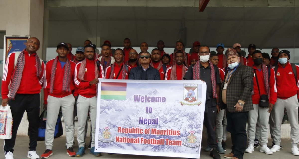 मरिससको फुटबल टिम काठमाडौंमा, यसअघि नेपाल र मरिससबीचको प्रतिस्पर्धा यस्तो थियो !