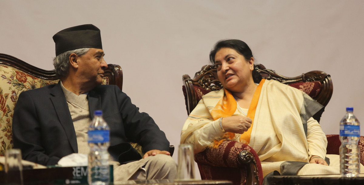 प्रधानमन्त्री देउवा र राष्ट्रपति भण्डारीबीच भेटवार्ता, के भयो छलफल ?