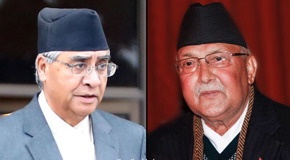 एमालेको पाखुरा देखेर प्रधानमन्त्री देउवा डराए : केपी ओली