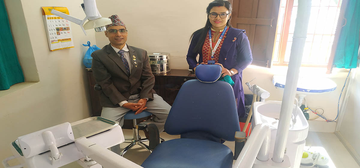 ओम समाज डेन्टलद्धारा विशेषज्ञसहित निःशुल्क दन्त सेवा विस्तार