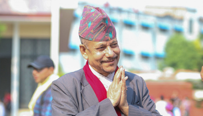 बालेन्द्र साहलाई चुनावी प्रचारमा आशिर्वाद दिएका स्थापितको अर्को आशिर्वाद !