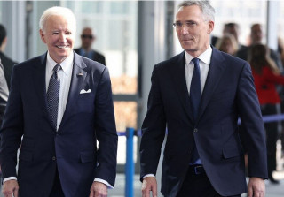 NATO chief Stoltenberg met Biden