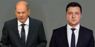 Zelenskyy asked Olaf Scholz to show full-throated support for Kyiv