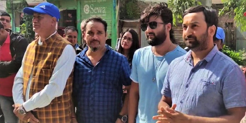 गगन थापाको निर्वाचित क्षेत्रबाट इञ्जिनियर आकर्षण पोखरेलद्वारा उम्मेदवारी घोषणा