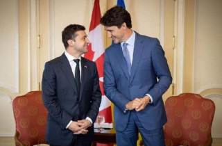 Trudeau promises to arm Ukraine with modern military equipment