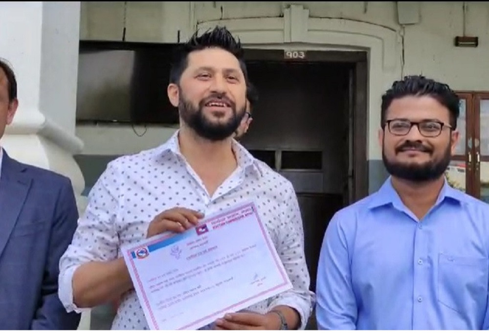 रविले पाए दल दर्ताको प्रमाणपत्र, पार्टीको नामका विरुद्धमा परेका उजुरी खारेज 