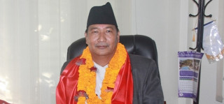 After massive protest, Gandaki's minister announced that he would not take money in the name of his parents