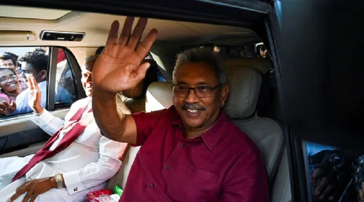 Sri Lankas's President Rajapaksa heading to Saudi Arabia via Singapore
