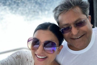 Business tycoon Lalit Modi dating actress Sushmita Sen