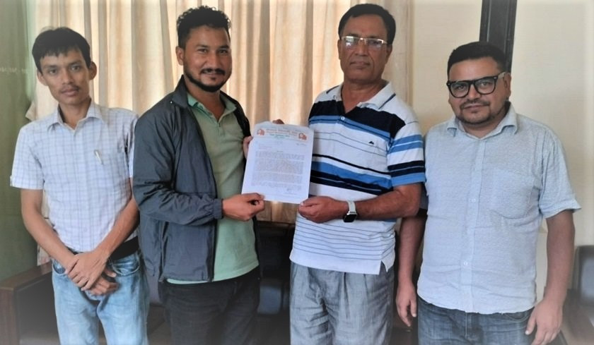 त्रिवि सेवा आयोगलाई विभिन्न माग राख्दै नेविसंघको २४ घण्टे अल्टिमेटम