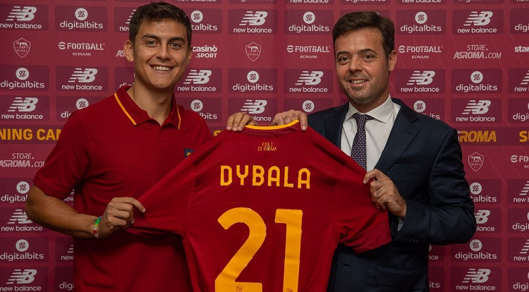 Paulo Dybala joins AS Roma