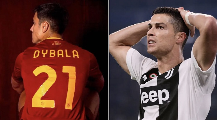 Dybala Breaks Ronaldo's Record For Most Shirts Sold In Italy