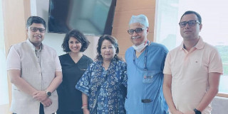 आरजुको दिल्लीमा शल्यक्रिया
