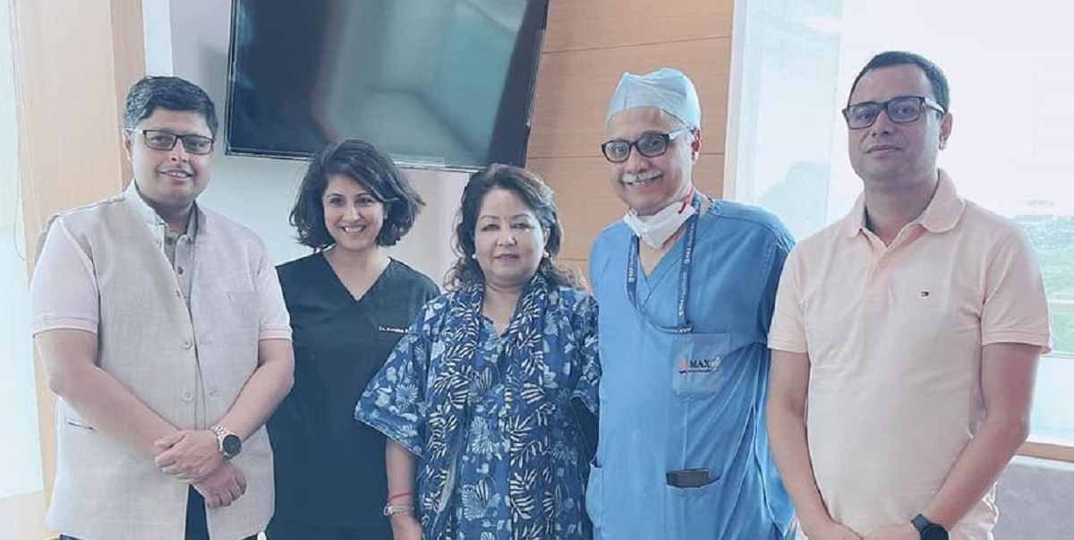 आरजुको दिल्लीमा शल्यक्रिया