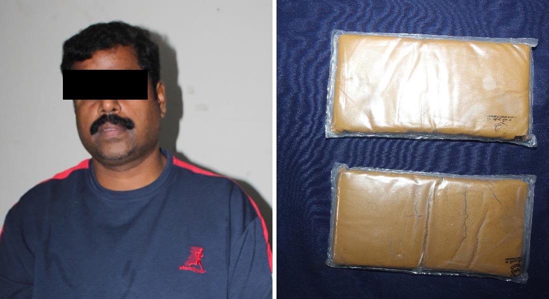 साढे एक केजी सुनसहित एक भारतीय नागरिक त्रिभुवन विमानस्थलबाट पक्राउ