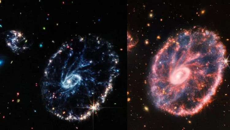 NASA shared new image sent by James Webb Space Telescope