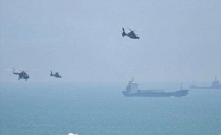 China holds biggest military drill near Taiwan