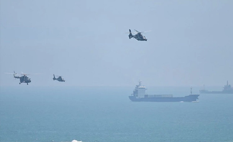 China holds biggest military drill near Taiwan